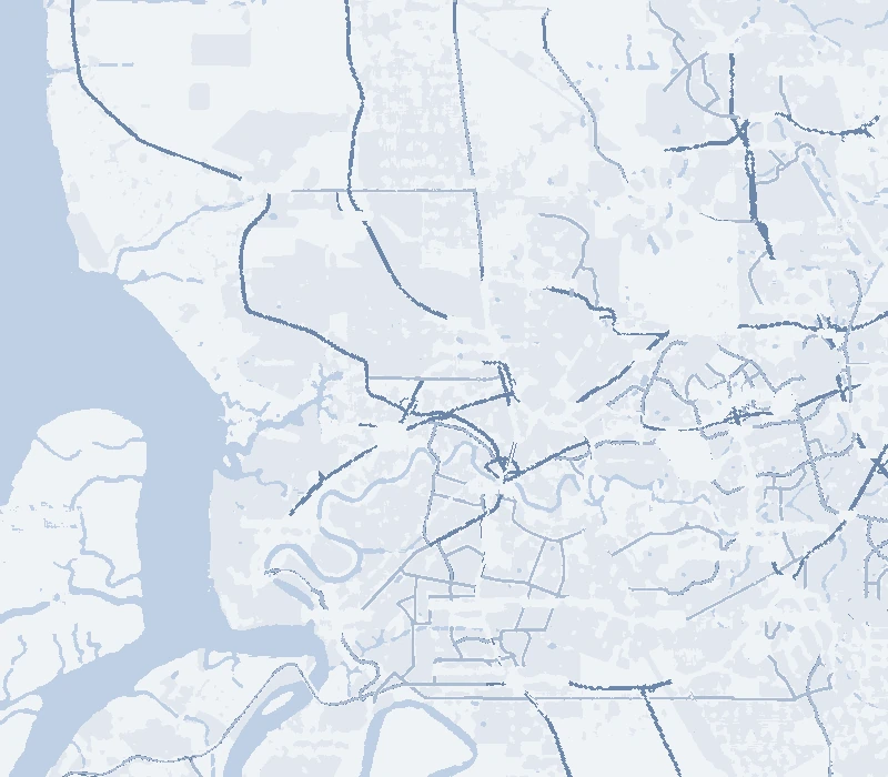 Map of the Klang area: Welloyd Industrial Park in Meru, beside Klang Sentral, with Klang town to the south-east and Port Klang and North Port to the south-west